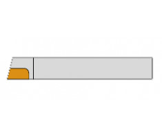 Резец  проходной упорный прямой 25х16х140