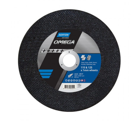 Norton Omega сверхтонкие отрезные диски для быстрой резки