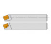 Резец расточной державочный d=8, L=25, 32, 40 (тип 4) для косого крепления