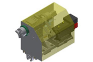 Противошпиндель, Токарный станок TTB-20АMW
